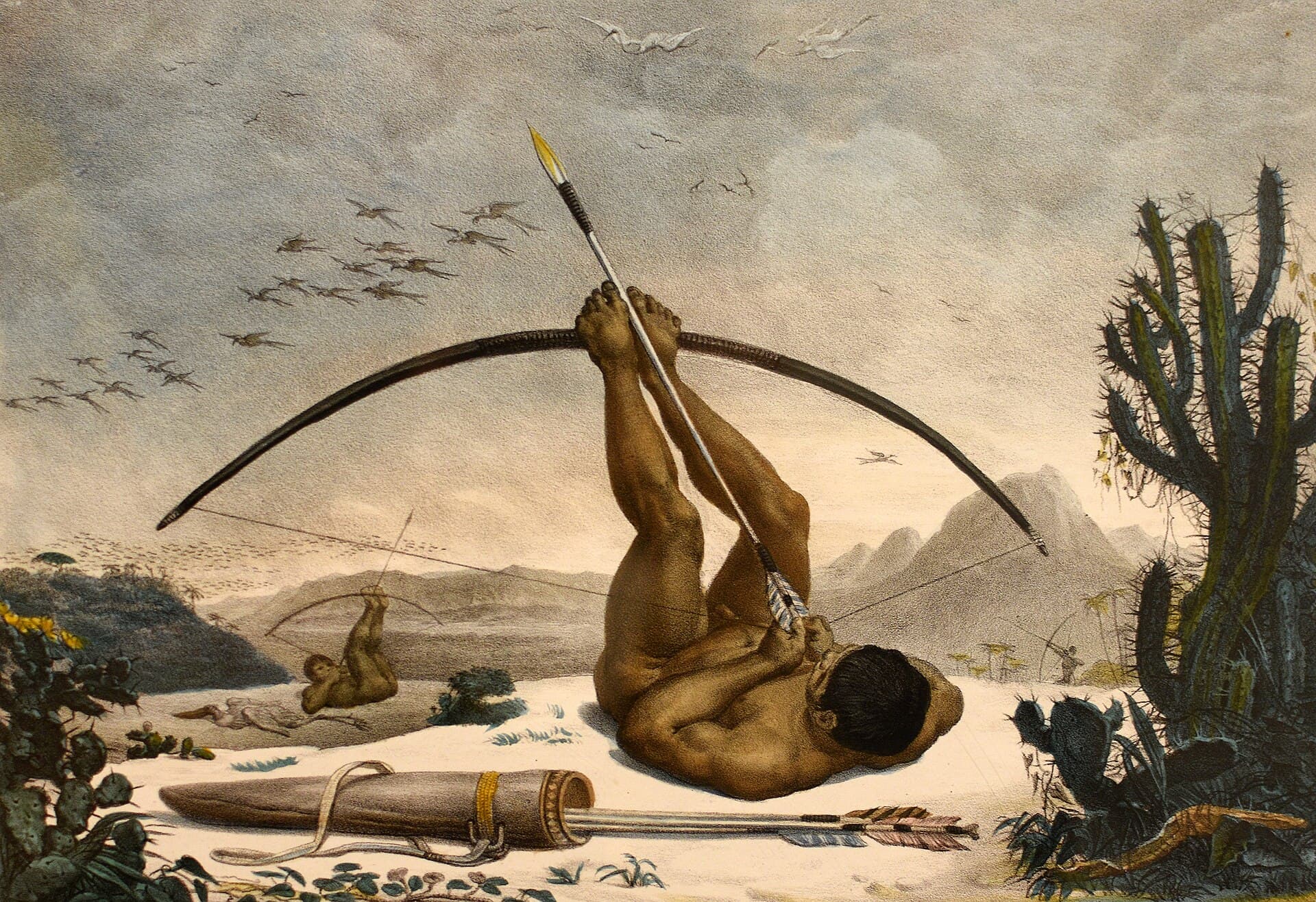 Caboclo by Jean Baptiste Debret 1834